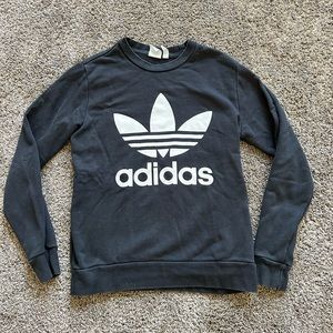 Adidas Sweatshirt Size YL 14/16 Black